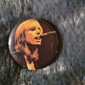 Vintage Tom Petty pin